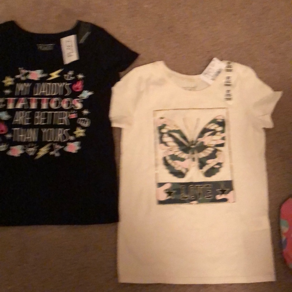 5t little girls t-shirts
